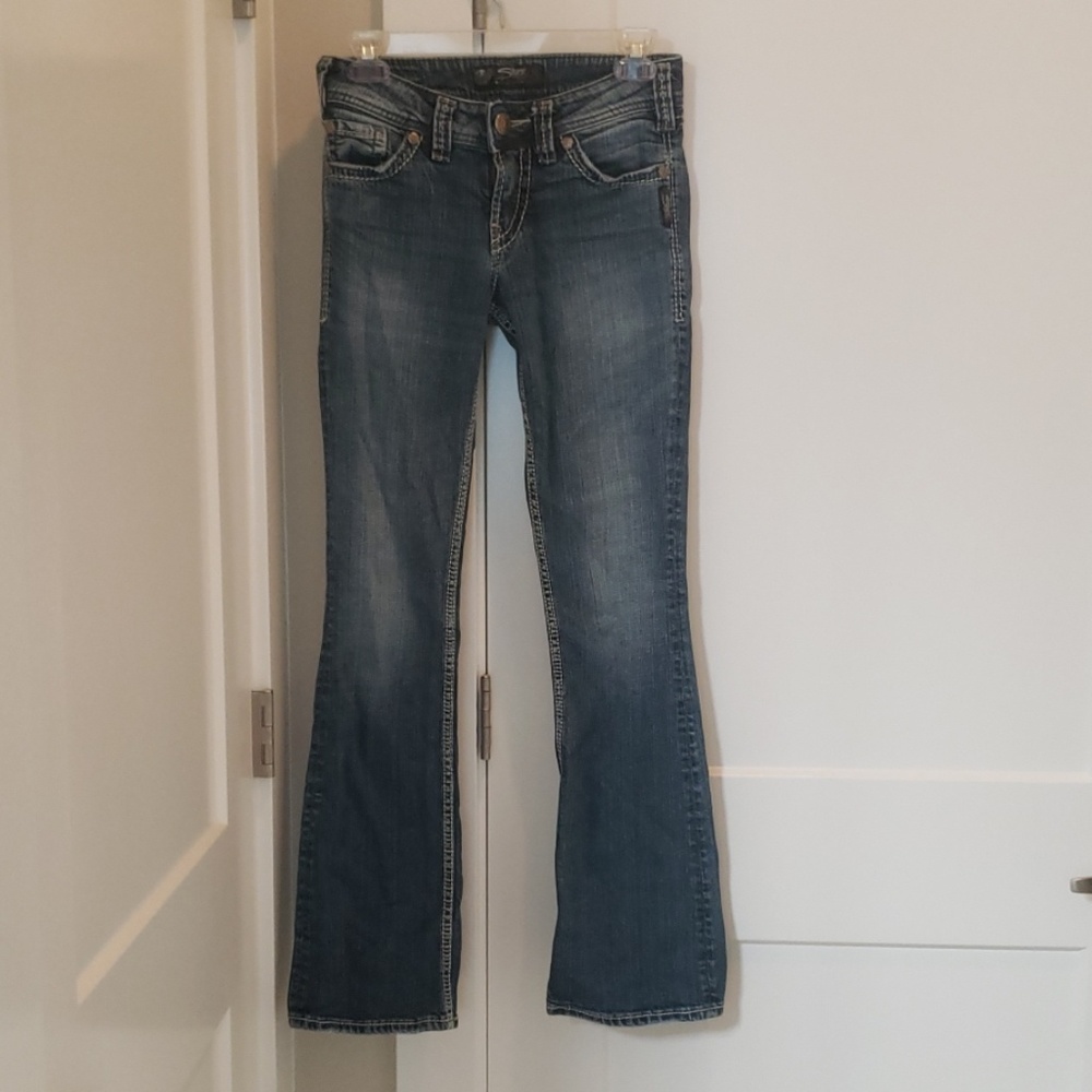 Silver jeans